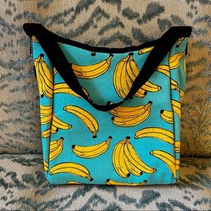 🍌 Fit & Fresh Banana Warhol Inspired Cooler Lunchbox Lunch Bag Picnic Tote 🍌